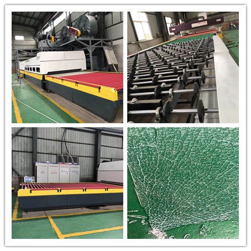 西安林總鋼化爐調(diào)試成功，3.5毫米鋼化